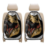 Tyrannosaurus Rex Head Print Car Seat Organizers