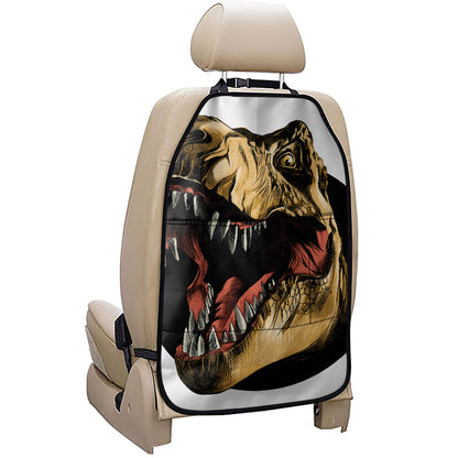 Tyrannosaurus Rex Head Print Car Seat Organizers