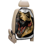 Tyrannosaurus Rex Head Print Car Seat Organizers