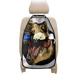 Tyrannosaurus Rex Head Print Car Seat Organizers
