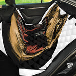 Tyrannosaurus Rex Head Print Pet Car Back Seat Cover