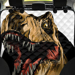 Tyrannosaurus Rex Head Print Pet Car Back Seat Cover
