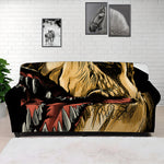 Tyrannosaurus Rex Head Print Sofa Cover