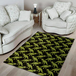 Tyrannosaurus Rex Pattern Print Area Rug