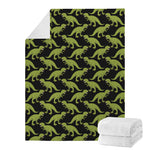 Tyrannosaurus Rex Pattern Print Blanket