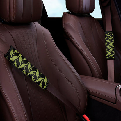 Tyrannosaurus Rex Pattern Print Car Seat Belt Covers