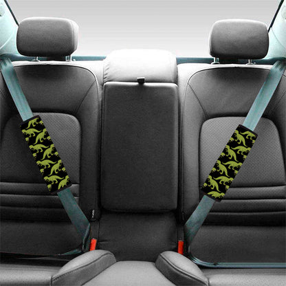 Tyrannosaurus Rex Pattern Print Car Seat Belt Covers