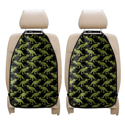 Tyrannosaurus Rex Pattern Print Car Seat Organizers