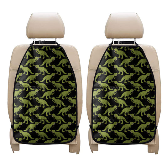 Tyrannosaurus Rex Pattern Print Car Seat Organizers