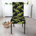 Tyrannosaurus Rex Pattern Print Dining Chair Slipcover