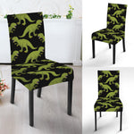 Tyrannosaurus Rex Pattern Print Dining Chair Slipcover