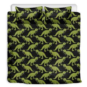 Tyrannosaurus Rex Pattern Print Duvet Cover Bedding Set