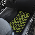 Tyrannosaurus Rex Pattern Print Front and Back Car Floor Mats