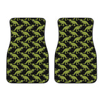 Tyrannosaurus Rex Pattern Print Front Car Floor Mats