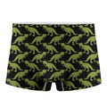Tyrannosaurus Rex Pattern Print Men's Boxer Briefs
