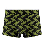 Tyrannosaurus Rex Pattern Print Men's Boxer Briefs