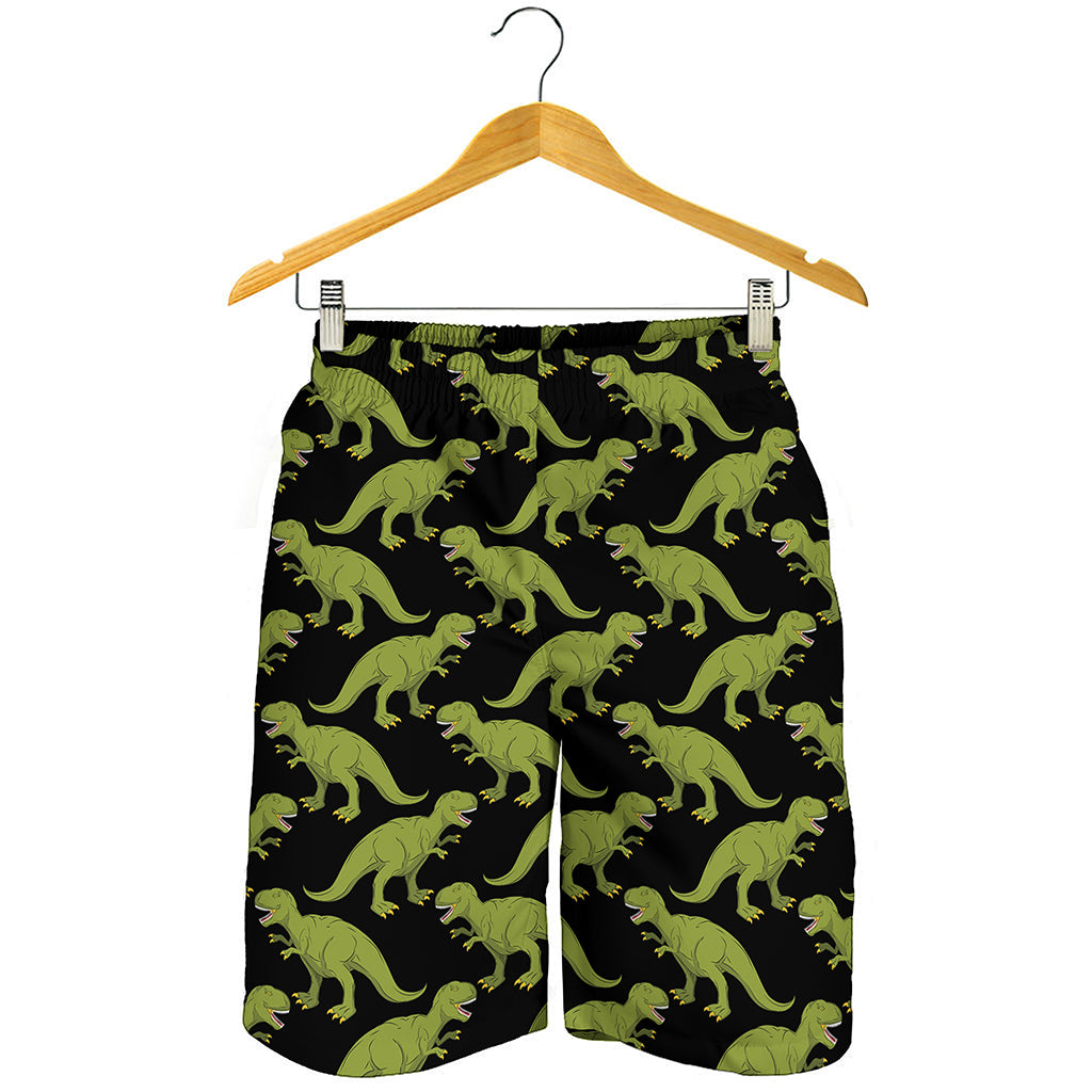 Tyrannosaurus Rex Pattern Print Men's Shorts