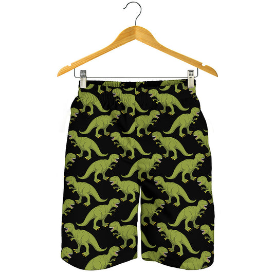 Tyrannosaurus Rex Pattern Print Men's Shorts