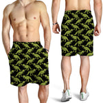 Tyrannosaurus Rex Pattern Print Men's Shorts