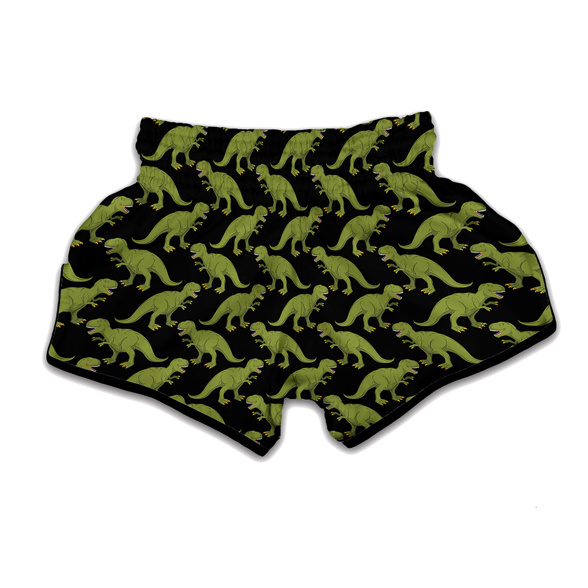 Tyrannosaurus Rex Pattern Print Muay Thai Boxing Shorts