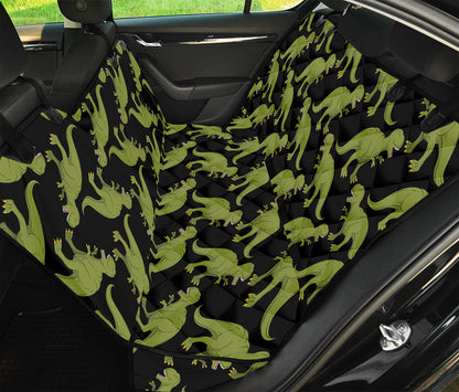 Tyrannosaurus Rex Pattern Print Pet Car Back Seat Cover