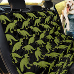 Tyrannosaurus Rex Pattern Print Pet Car Back Seat Cover