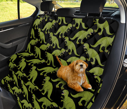 Tyrannosaurus Rex Pattern Print Pet Car Back Seat Cover