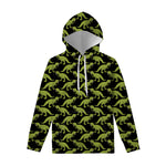 Tyrannosaurus Rex Pattern Print Pullover Hoodie