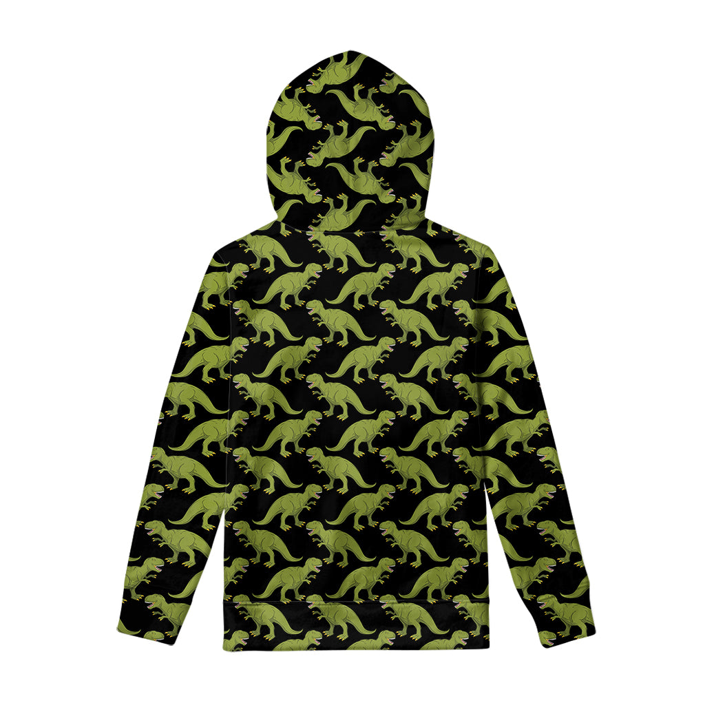 Tyrannosaurus Rex Pattern Print Pullover Hoodie