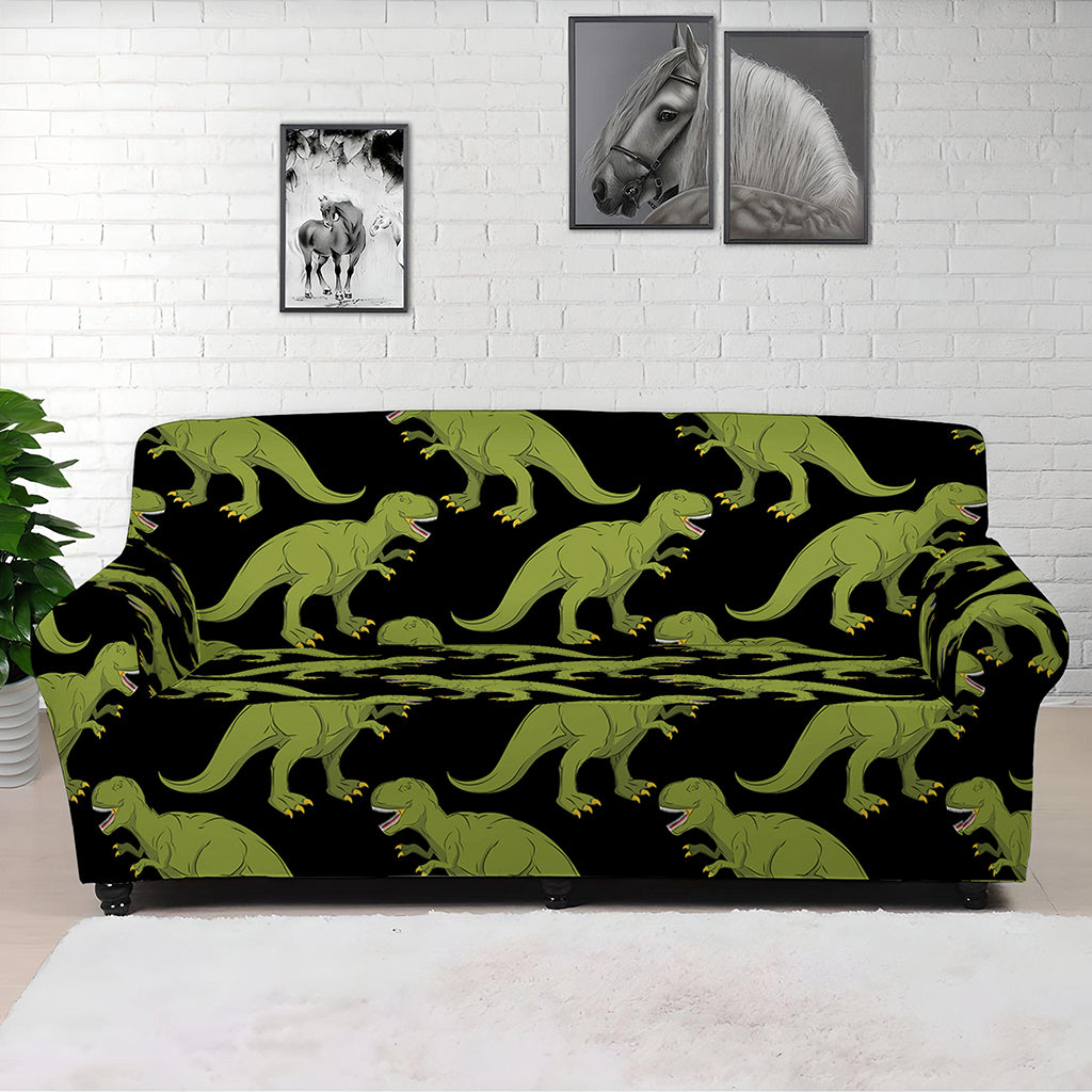 Tyrannosaurus Rex Pattern Print Sofa Cover