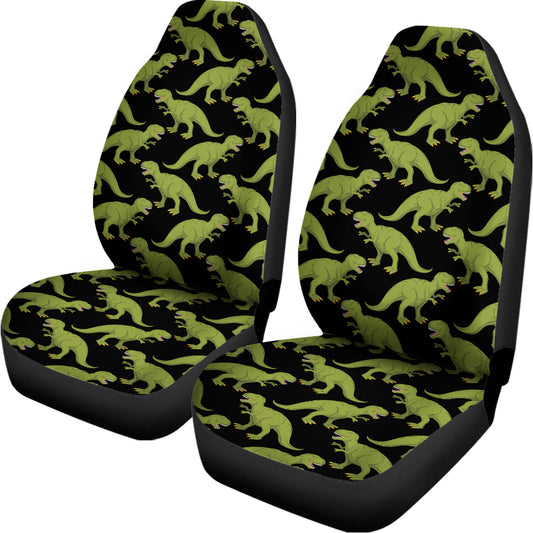 Tyrannosaurus Rex Pattern Print Universal Fit Car Seat Covers