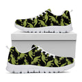 Tyrannosaurus Rex Pattern Print White Running Shoes