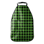 UFO Green And Black Buffalo Check Print Car Seat Organizers