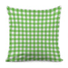 UFO Green And White Buffalo Check Print Pillow Cover