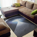 UFO Pyramid Print Floor Mat