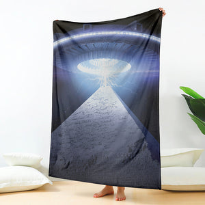 UFO Pyramid Print Blanket