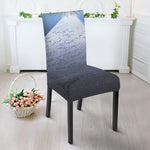 UFO Pyramid Print Dining Chair Slipcover