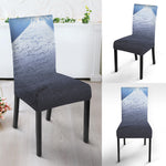 UFO Pyramid Print Dining Chair Slipcover