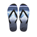 UFO Pyramid Print Flip Flops