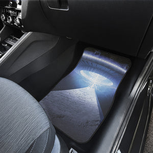 UFO Pyramid Print Front and Back Car Floor Mats