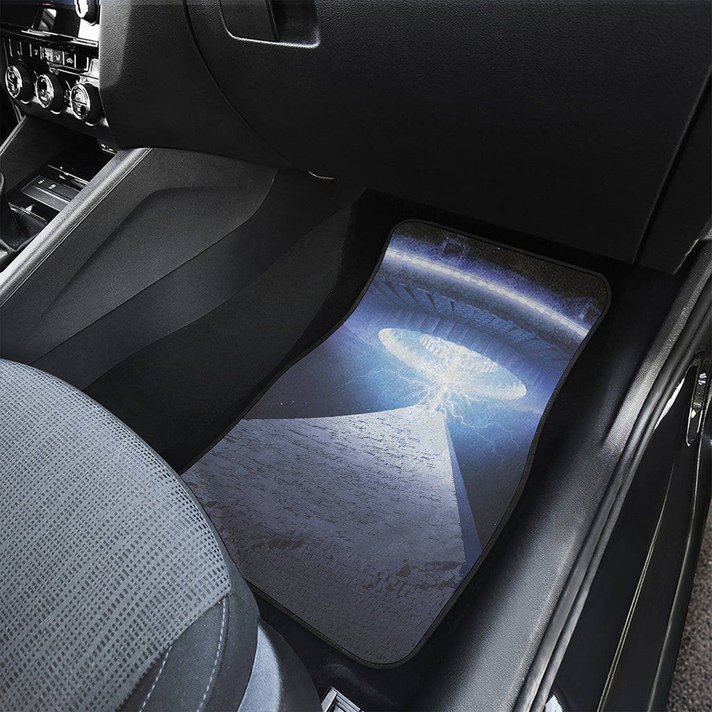 UFO Pyramid Print Front Car Floor Mats