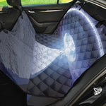 UFO Pyramid Print Pet Car Back Seat Cover