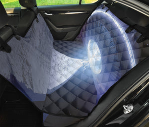 UFO Pyramid Print Pet Car Back Seat Cover