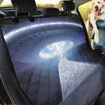 UFO Pyramid Print Pet Car Back Seat Cover