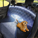 UFO Pyramid Print Pet Car Back Seat Cover