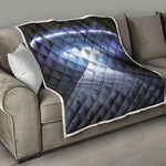 UFO Pyramid Print Quilt