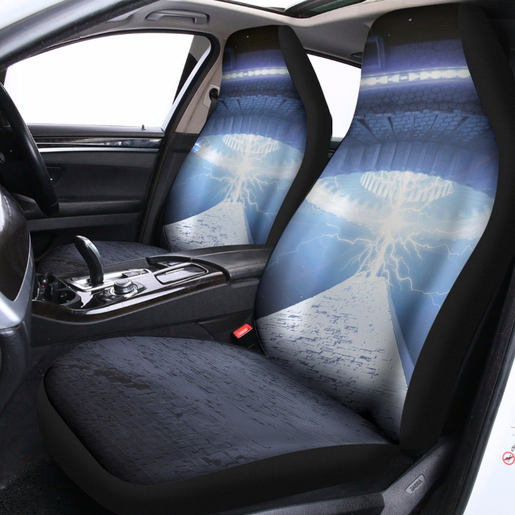 UFO Pyramid Print Universal Fit Car Seat Covers