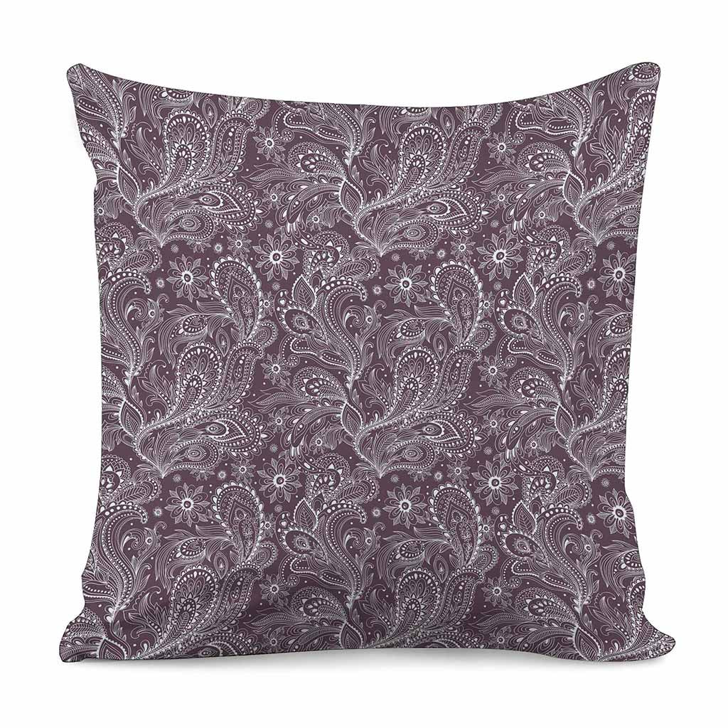 Umber Floral Bohemian Pattern Print Pillow Cover