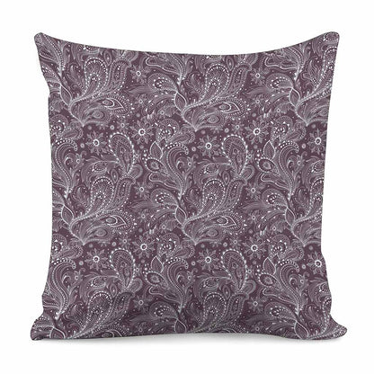 Umber Floral Bohemian Pattern Print Pillow Cover