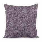 Umber Floral Bohemian Pattern Print Pillow Cover